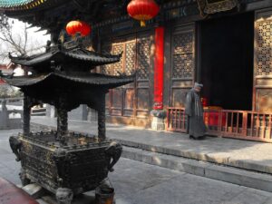 Traditional Martial Arts Temple Exterior — Calm Setting For Kids Training